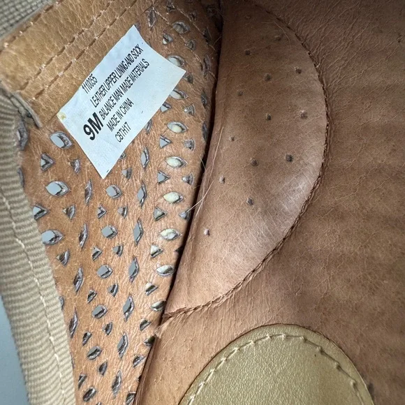 Söfft Somers II Slide Slip On Slide Mules Sneakers/Shoes Leather Metallic Size 9 - Picture 9 of 9